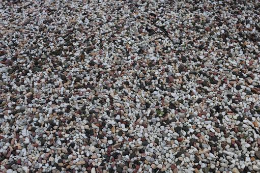 玉砂利 砂利,庭園,庭の写真素材