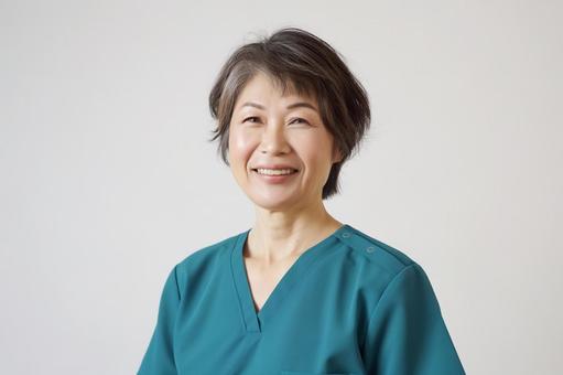 作業療法士の女性 作業療法士の女性の写真