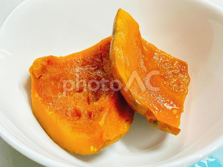 かぼちゃの煮物 かぼちゃ,カボチャの煮物,煮物の写真素材