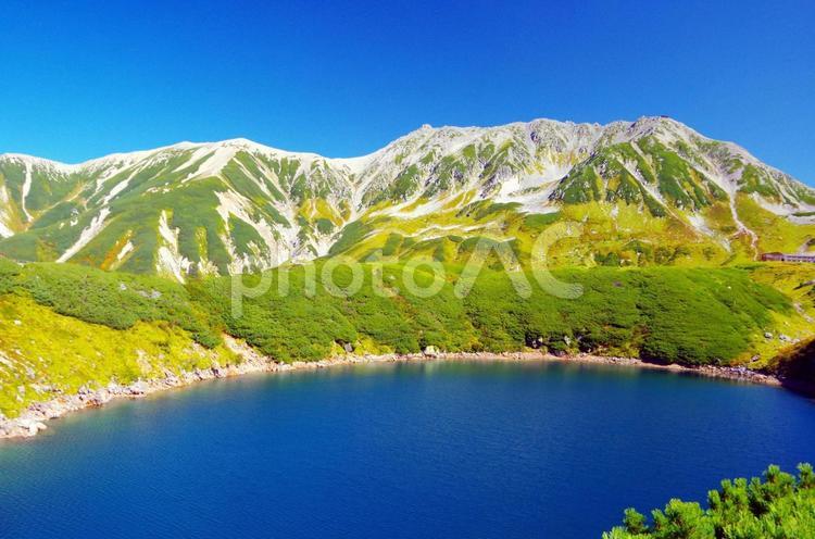 富山県　9月秋の室堂　みくりが池の眺め 立山黒部アルペンルート,室堂,富山県の写真素材