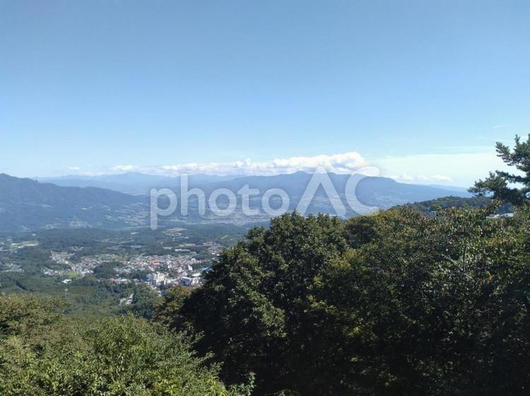 高根展望台からの景色 高根展望台,伊香保,群馬県の写真素材