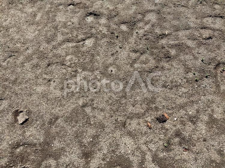 雨が降った後の地面模様テクスチャー 雨が,降った後,地面の写真素材