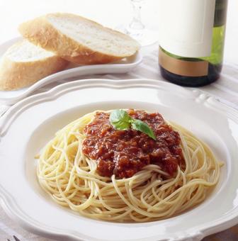 ミートソーススパゲティ ミートソーススパゲティ ミートソース,スパゲティ,パスタの写真素材