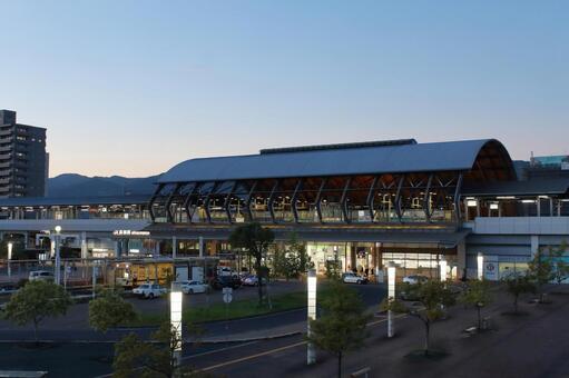 JR四国、高知駅、駅前 jr,jr四国,土讃線の写真素材