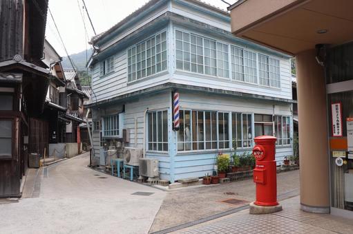 レトロな街 昭和,レトロ,雰囲気の写真素材