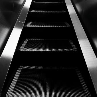エスカレータ エスカレータの写真