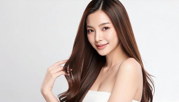 美容モデル 美容モデルの写真