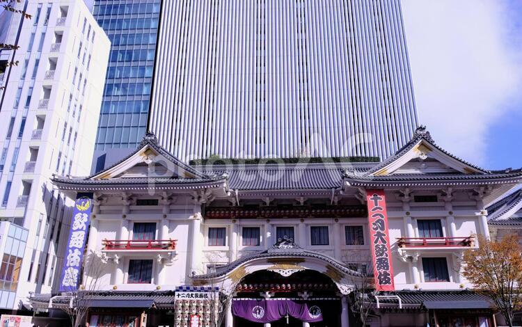 歌舞伎座３　 歌舞伎座,新歌舞伎座,東京の写真素材