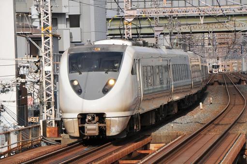 ２８９系　特急くろしお 乗合,旅客,のりものの写真素材