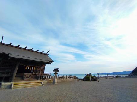 写真素材:宮崎県 大御神社の拝殿3 写真素材:宮崎県 大御神社の拝殿3の写真