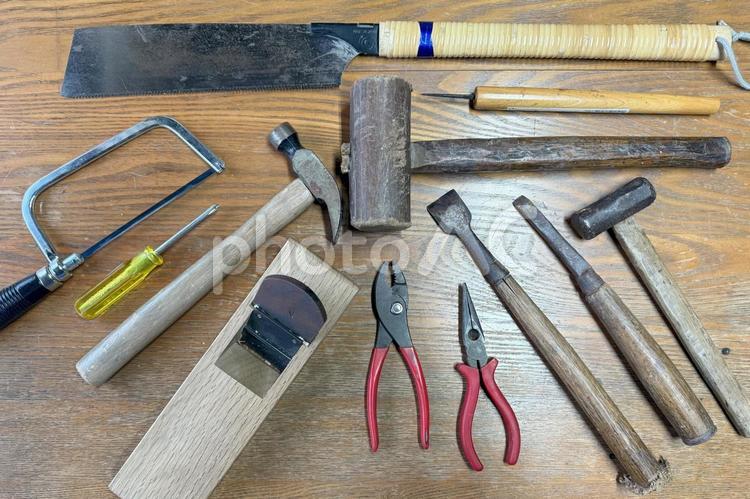 日曜大工の道具達 日曜大工,diy,道具の写真素材