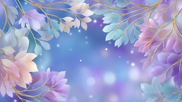 幻想的な花の背景 幻想的な花の背景の写真