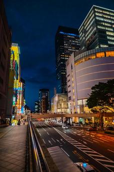 【宮城】仙台駅周辺の街並み 仙台駅,仙台,宮城の写真素材