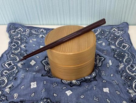 今日のお弁当　11/17 お弁当,弁当箱,曲げわっぱの写真素材