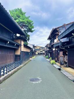高山の町並み 高山の町並み 町並み,高山,岐阜の写真素材