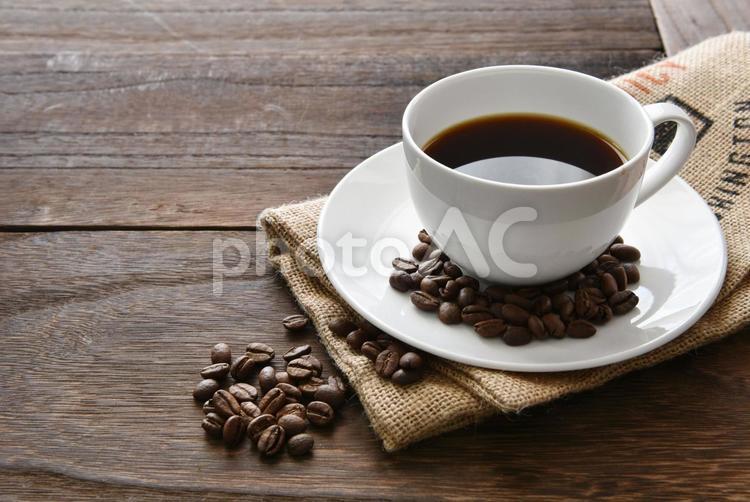 コーヒー コーヒー,珈琲,コーヒー豆の写真素材