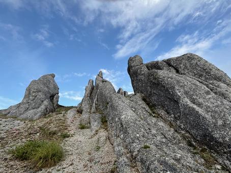 燕山荘からの景色 燕山荘からの景色 北アルプス,自然,景色の写真素材
