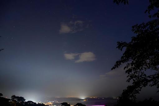 松島の夜景⑺ 松島の夜景⑺ 松島,日本三景,夜の写真素材