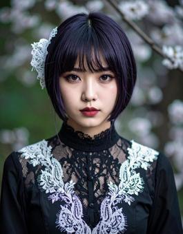 地雷系女子・紫髪の憂鬱な彼女 地雷系女子・紫髪の憂鬱な彼女の写真