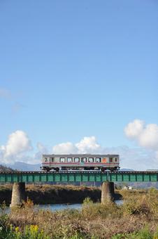 若桜鉄道 鉄橋 若桜鉄道 鉄橋の写真