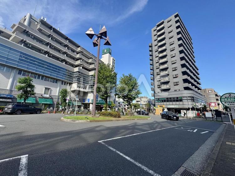 西武池袋線　練馬高野台駅前の街並み風景 練馬高野台駅前,風景,西武線の写真素材