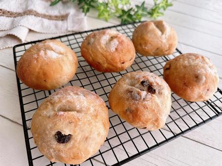 Photo, raisin bread, grape bread, bread, 