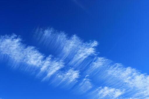 青い空と白い雲 1 青い空と白い雲 1の写真