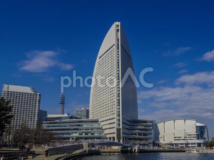 【神奈川県】横浜・みなとみらい ホテル,みなとみらい,ヨコハマグランドインターコンチの写真素材