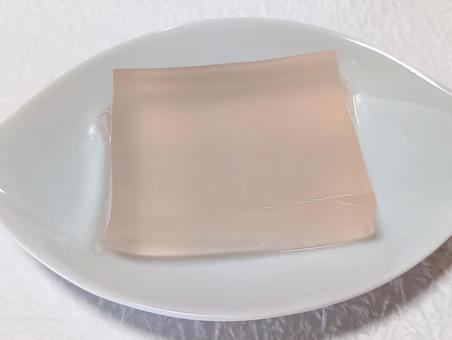 ももゼリー ももゼリー,ゼリー,ももの写真素材