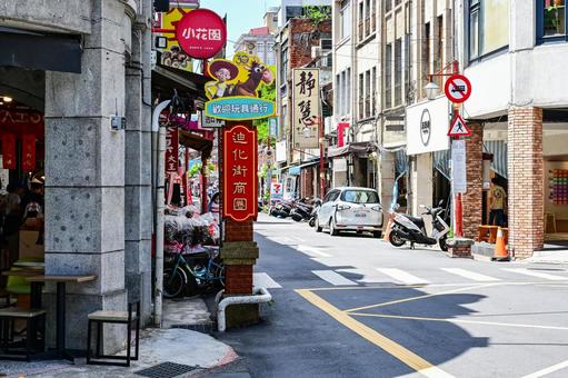 台湾・台北の街並み(迪化街) 台湾・台北の街並み(迪化街) 台湾,台北,迪化街の写真素材