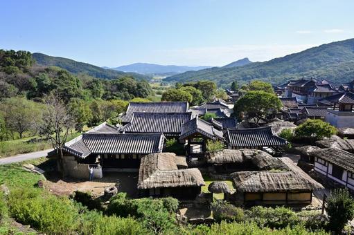 龍仁大長今パーク 龍仁大長今パーク 龍仁大長今パーク,韓国,オープンセットの写真素材