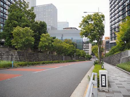 山王坂（東京都・千代田区） 永田町,山王坂,国会議事堂周辺の写真素材