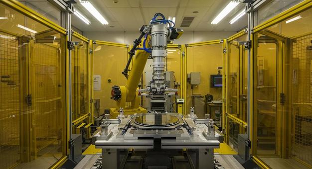 自動ウェハーハンドリングロボットシステム 自動ウェハーハンドリングロボットシステムの写真