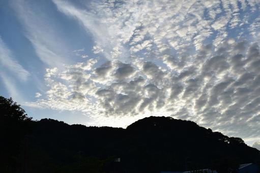 秋の雲 秋の雲の写真