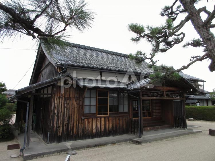滋賀県-藤樹書院跡 藤樹書院跡,屋敷,国指定史跡の写真素材
