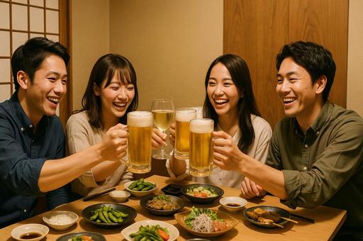 宴会 宴会の写真