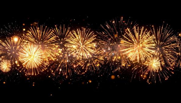 夜空に打ちあがる花火 夜空に打ちあがる花火の写真