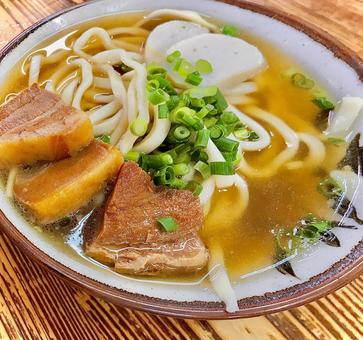 沖縄そば、ソーキそば ソーキそば,沖縄そば,沖縄の写真素材