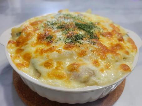 こんがり焼けたグラタン こんがり焼けたグラタン グラタン,料理,料理素材の写真素材