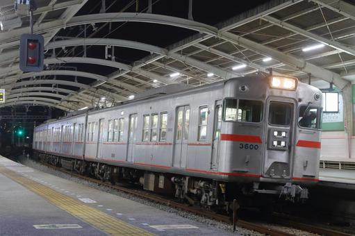 山陽電鉄、3000系、3000編成 山陽電鉄、3000系、3000編成 山陽電鉄,本線,3000系の写真素材
