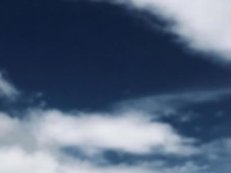 青空と雲の写真