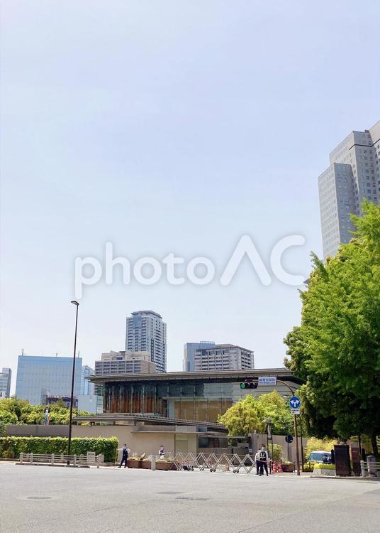 東京風景・総理官邸 総理官邸,内閣総理大臣官邸,首相官邸の写真素材