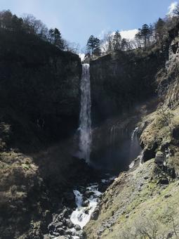 華厳の滝 風景写真 華厳の滝 風景写真の写真