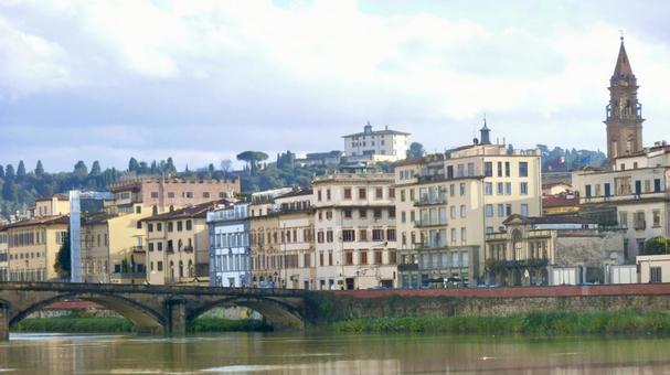 イタリア フィレンツェの街並み4 イタリア フィレンツェの街並み4の写真