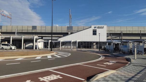 西松任駅 西松任駅 irいしかわ,石川県,ローカル線の写真素材