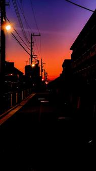 Photo, sky, landscape, dusk, 