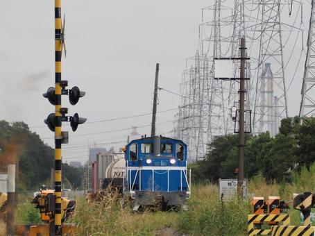 京葉臨海鉄道 KD60形 貨物列車 京葉臨海鉄道 KD60形 貨物列車 京葉臨海鉄道,臨海鉄道,kd60形の写真素材