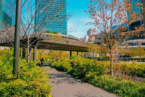 【大阪】大阪駅の街並みの写真