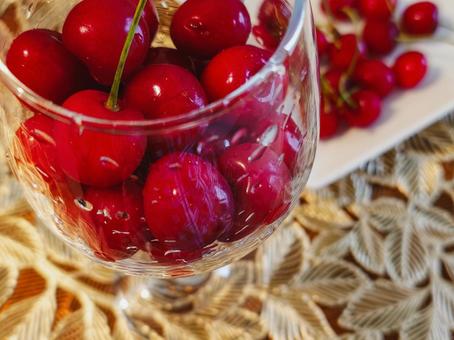 Photo, cherry, fruits, early summer, 