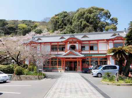 佐賀 武雄 武雄温泉新館1 武雄温泉新館,武雄温泉,温泉の写真素材
